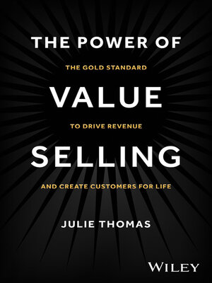 cover image of The Power of Value Selling